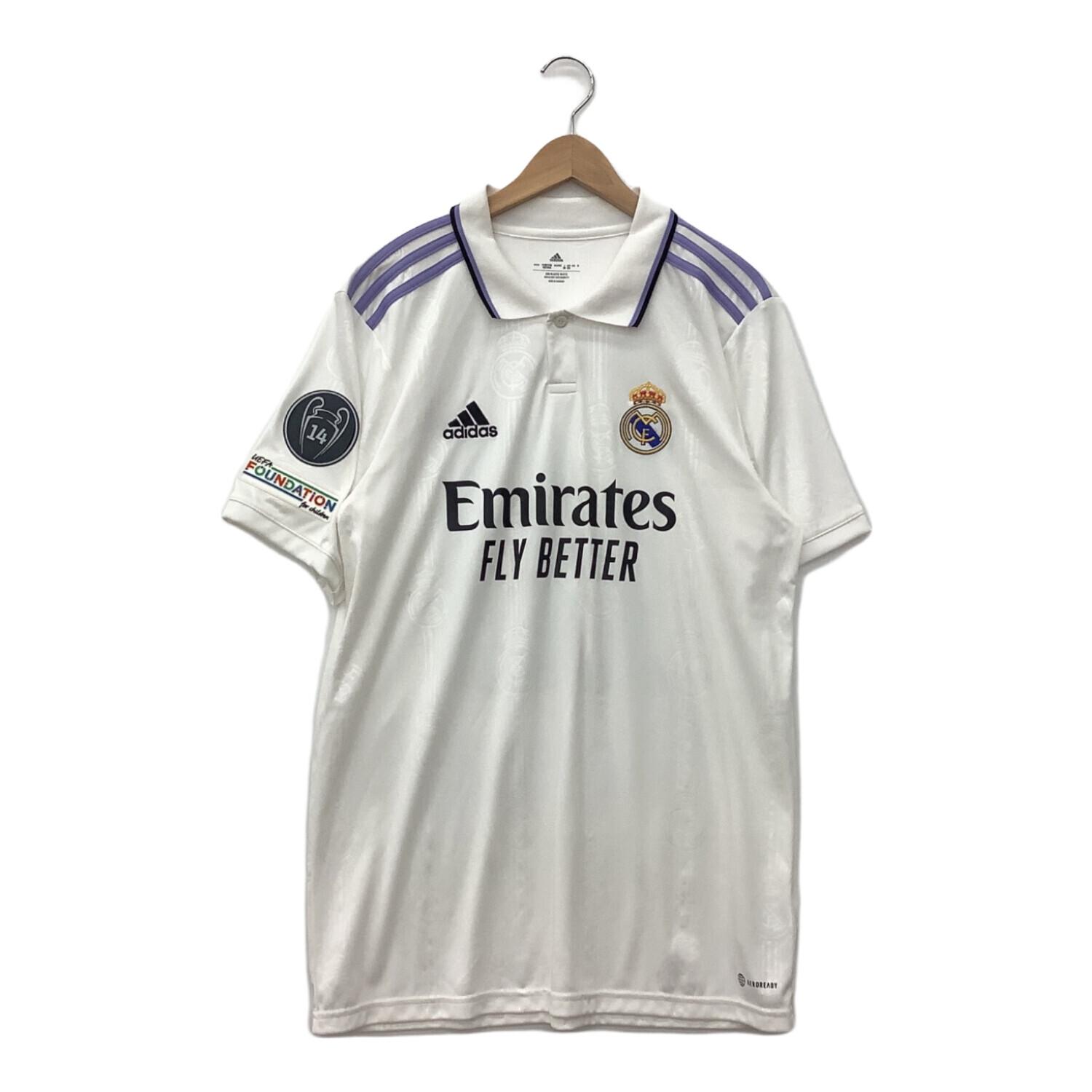 レアル・マドリード サッカーユニフォーム メンズ XO ホワイト 22/23