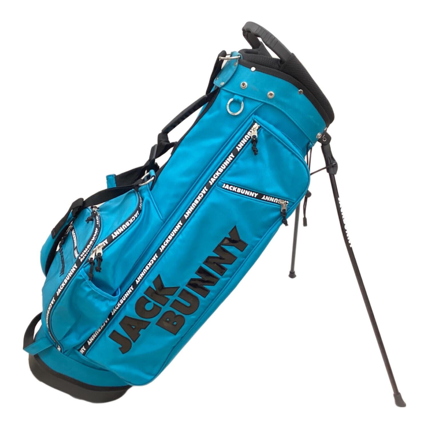 JACK BUNNY (ジャックバニー) キャディバッグ ターコイズ 9型 5分割 46