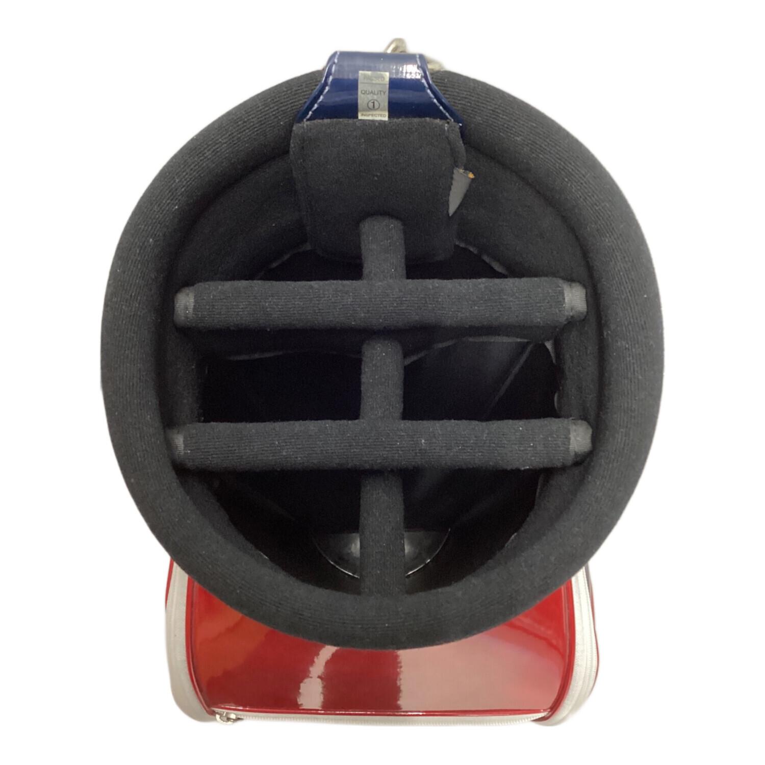 kasco (キャスコ) キャディバッグ レッド 7型 6分割 Professional