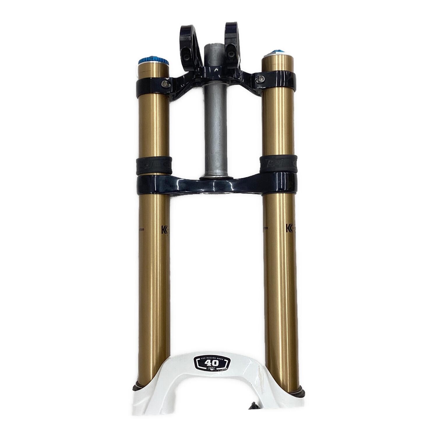 FOX RACING SHOX 自転車用品 ホワイト フロントサスペンションフォーク