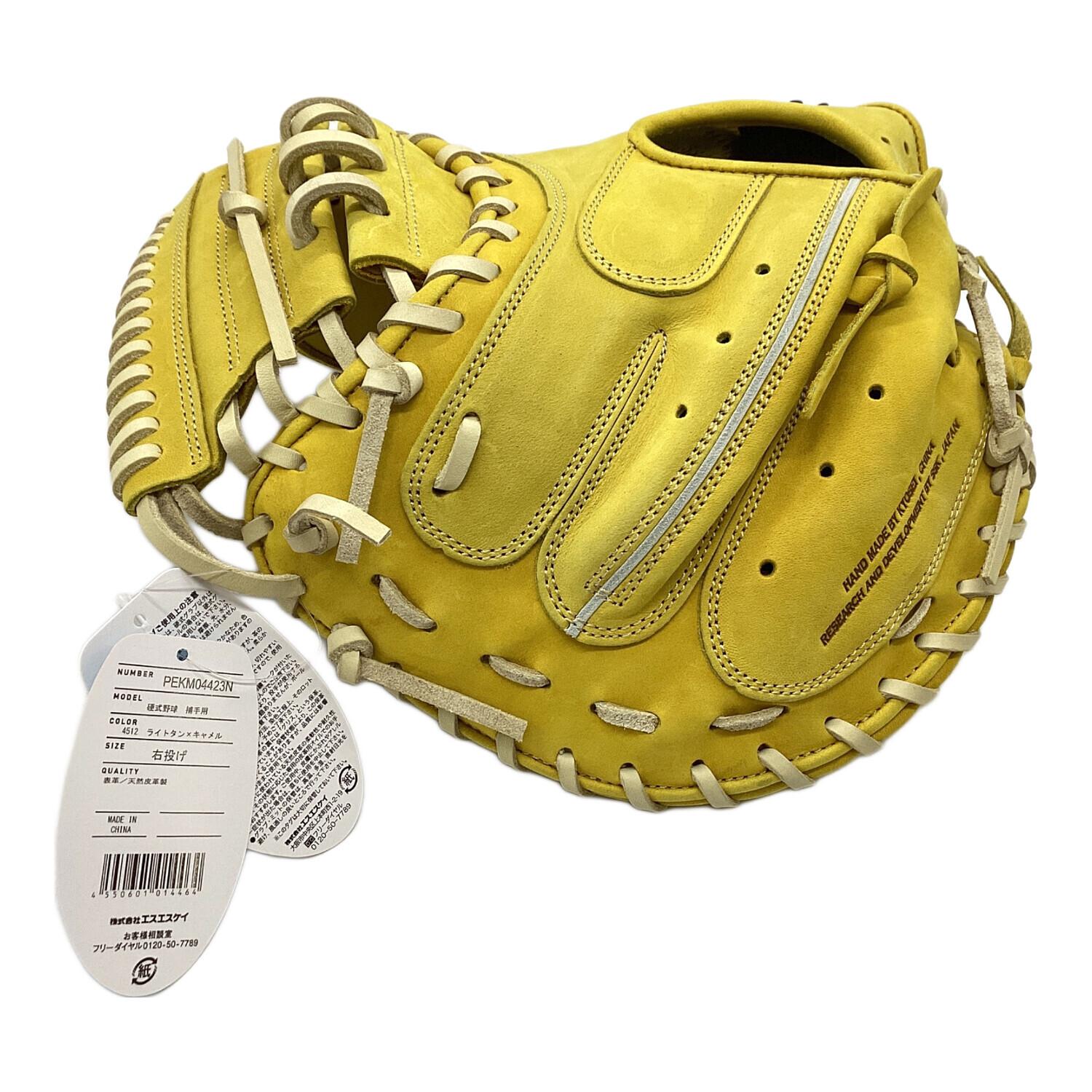 SSK (エスエスケイ) 硬式グローブ ライトタン×キャメル @ ヌバック