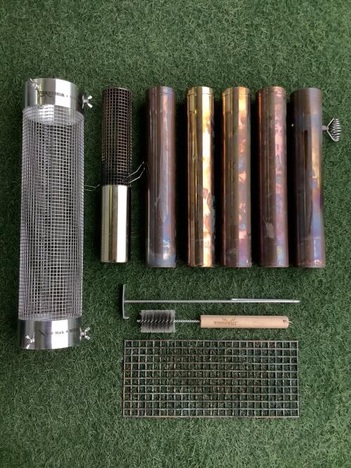 tentmark DESIGNS (テンマクデザイン) 薪ストーブ 煙突×6本・灰かき