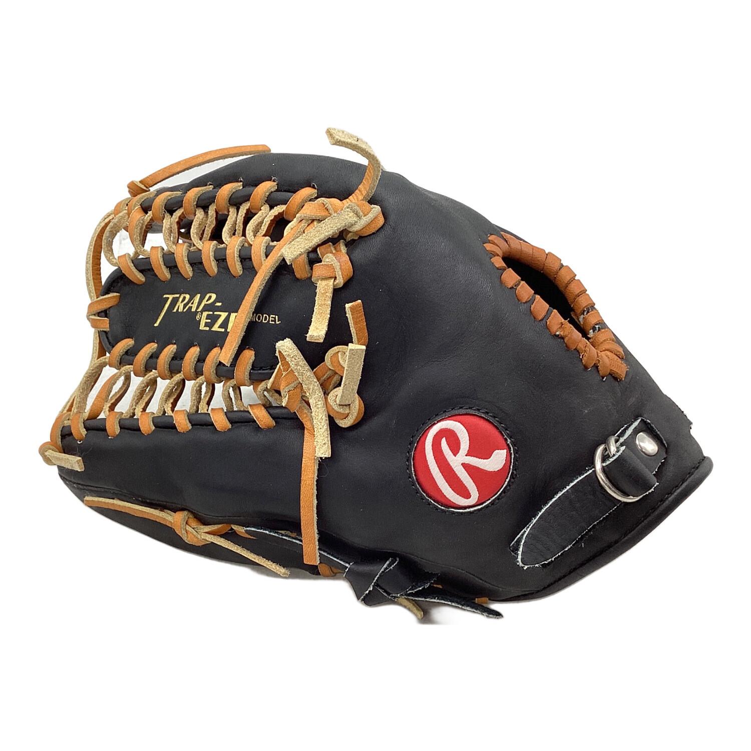 RAWLINGS (ローリングス) 軟式グローブ ブラック×ブラウン ケース付