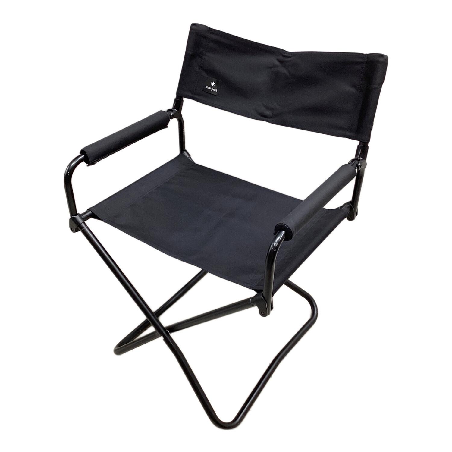 Snow peak (スノーピーク) アウトドアチェア ブラック LV-077G-BK