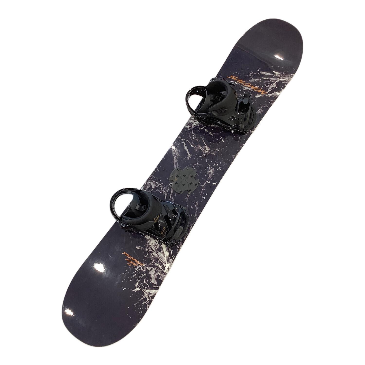 SALOMON (サロモン) スノーボード 150cm ブラック 4X4 キャンバー