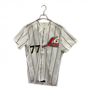 侍ジャパン (サムライジャパン) 応援グッズ SIZE M ホワイト ホーム