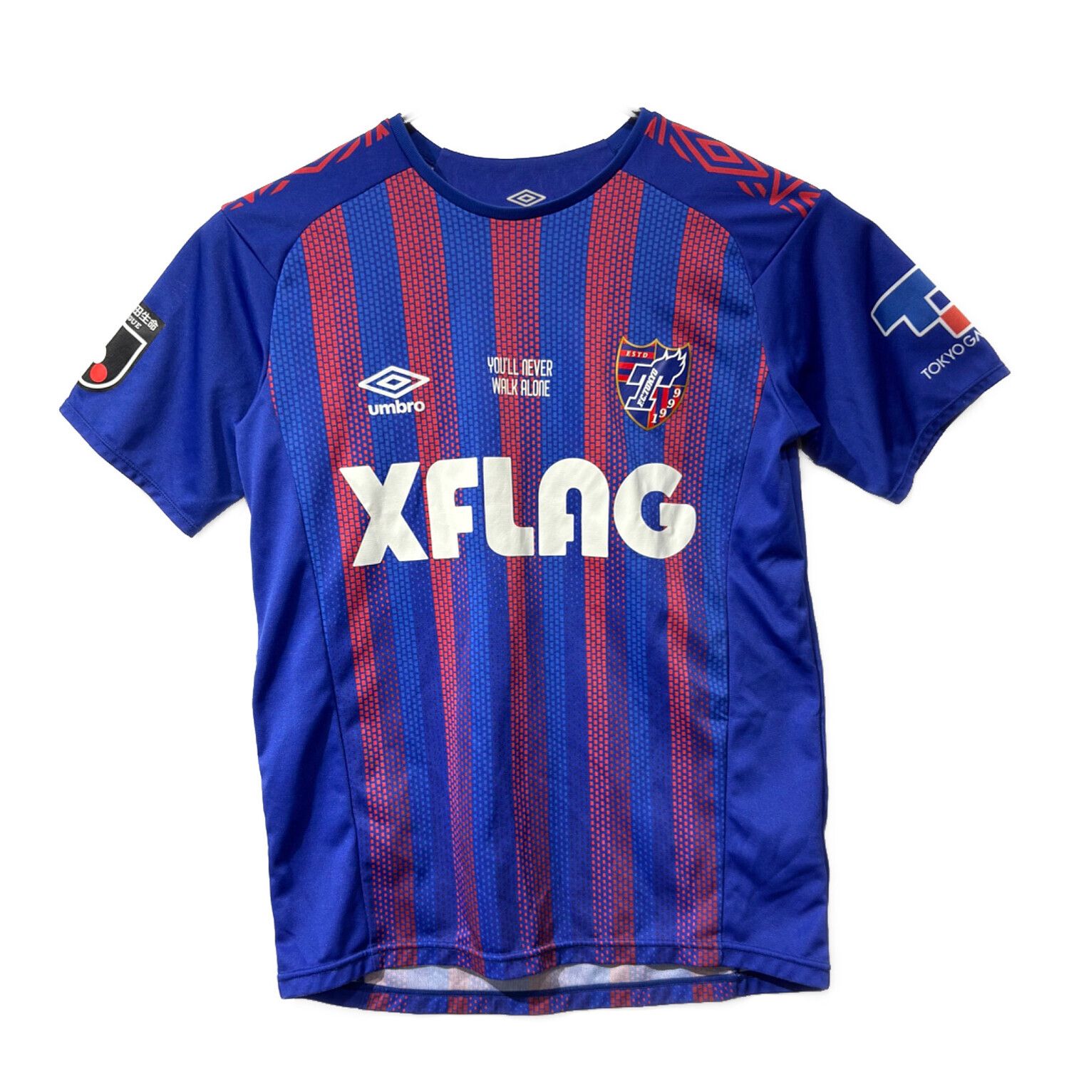 FC東京 (エフシートウキョウ) サッカーユニフォーム SIZE SS ブルー