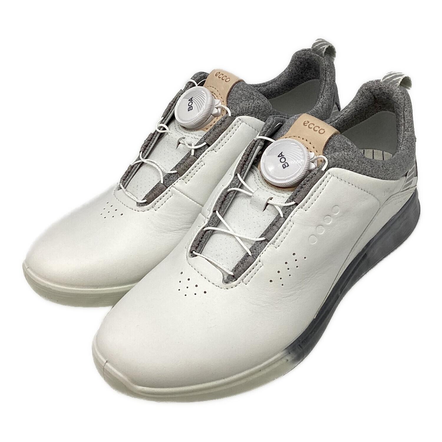 ECCO (エコー) ゴルフシューズ レディース SIZE 23.5cm ホワイト