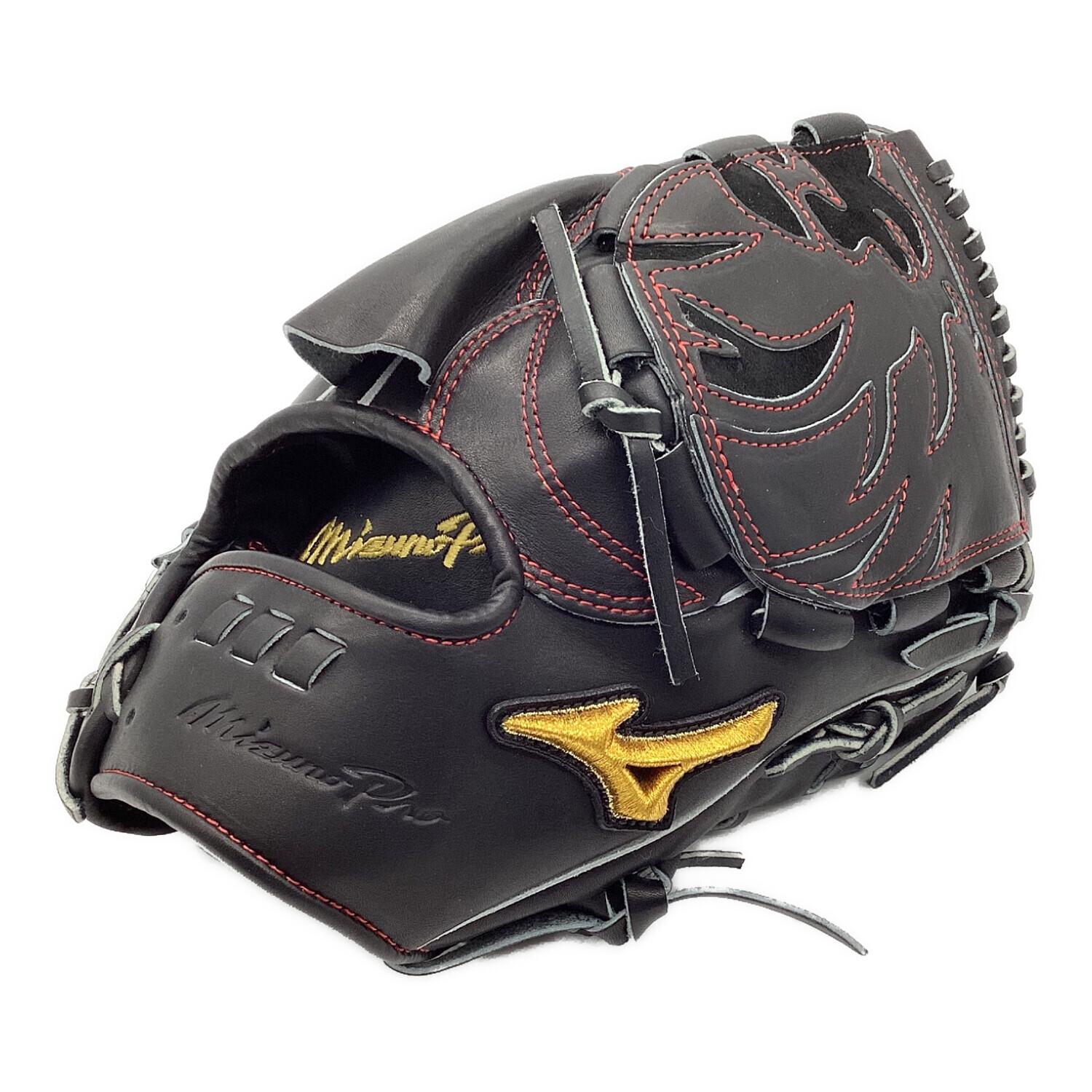 MIZUNO (ミズノ) 硬式グローブ 約30cm ブラック 前田健太選手モデル