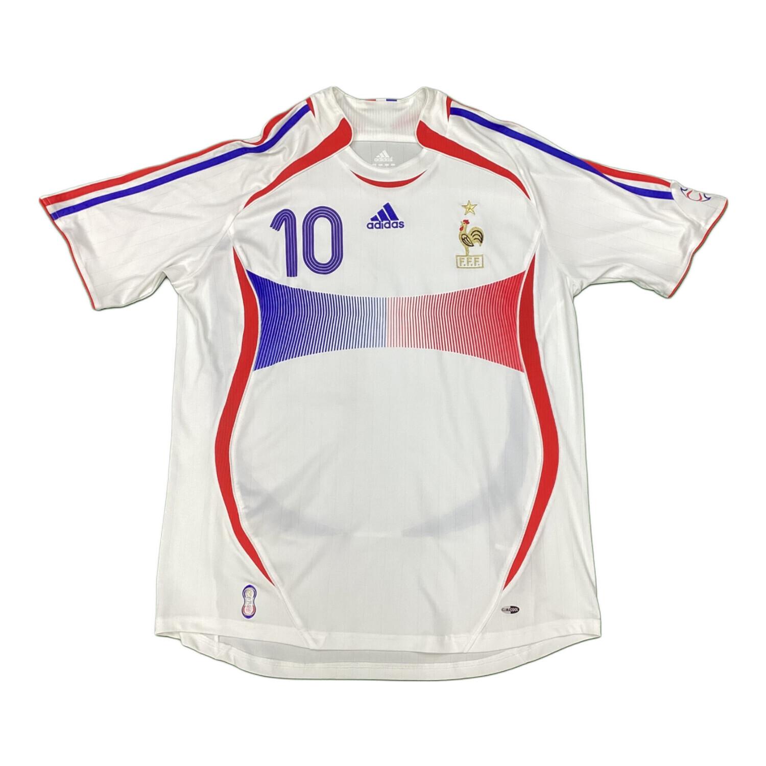 フランス代表 (-) サッカーユニフォーム SIZE 2XO ホワイト