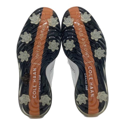 COLE HAAN (コールハーン) ゴルフシューズ メンズ SIZE 26cm ホワイト