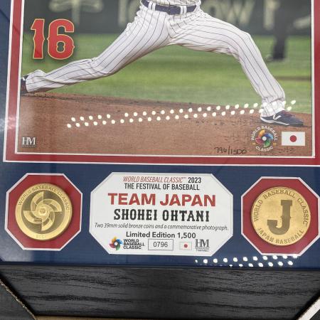 WBC大谷翔平フォトミント 2023優勝記念【シリアルナンバー796/1500