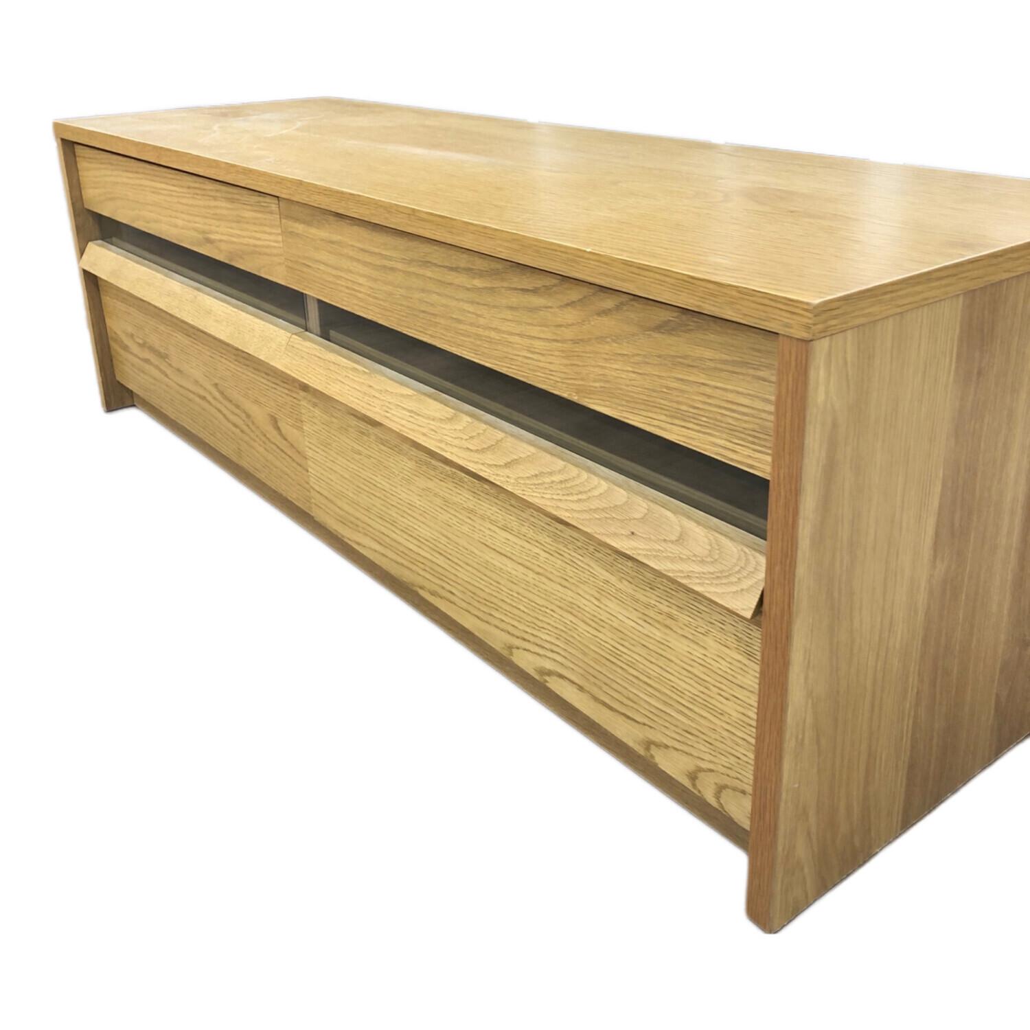 UNICO (ウニコ) テレビボード ナチュラル 230 引出付き NEAL