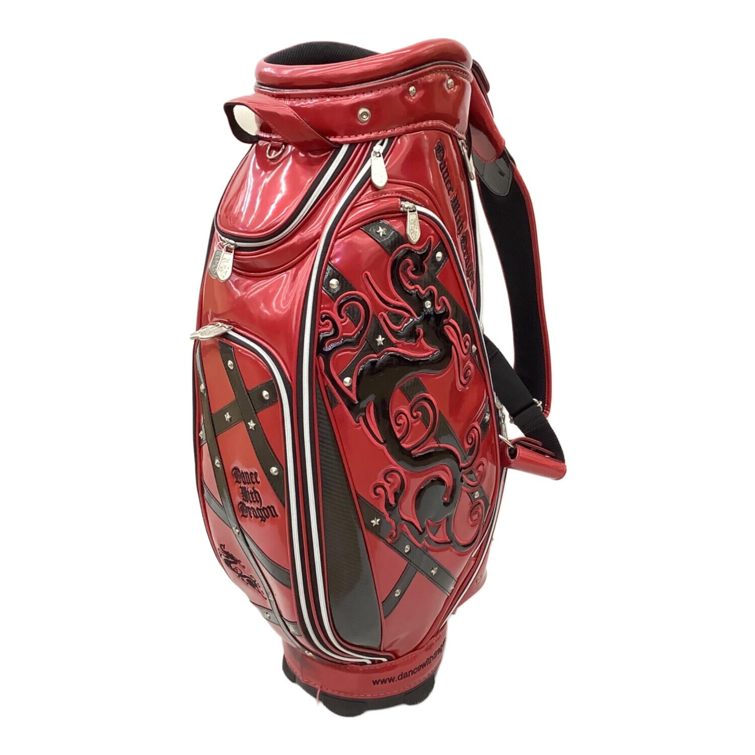 Dance with Dragon (ダンスウィズドラゴン) キャディバッグ レッド 9.5