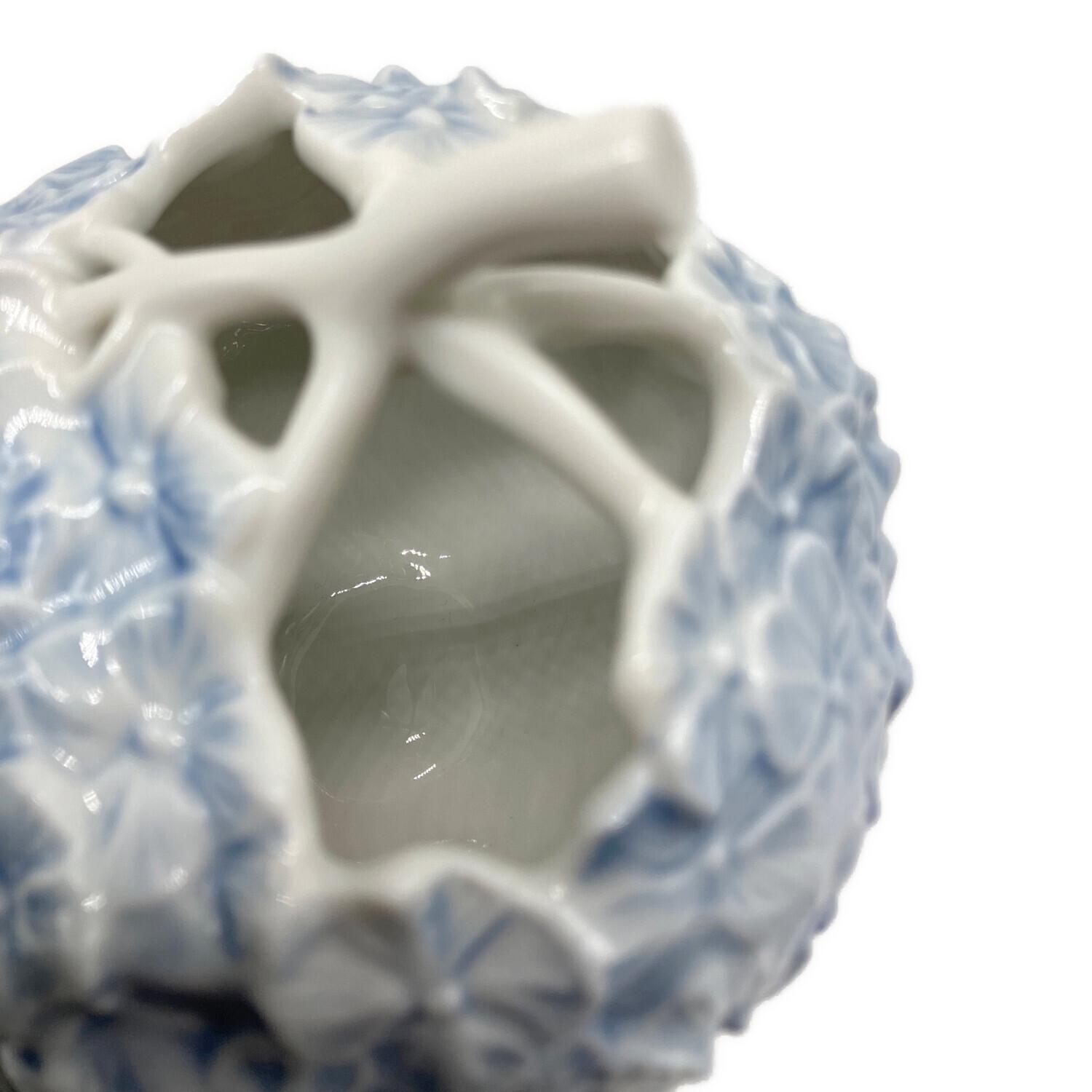 ROYAL COPENHAGEN (ロイヤル・コペンハーゲン) フラワーベース 紫陽花