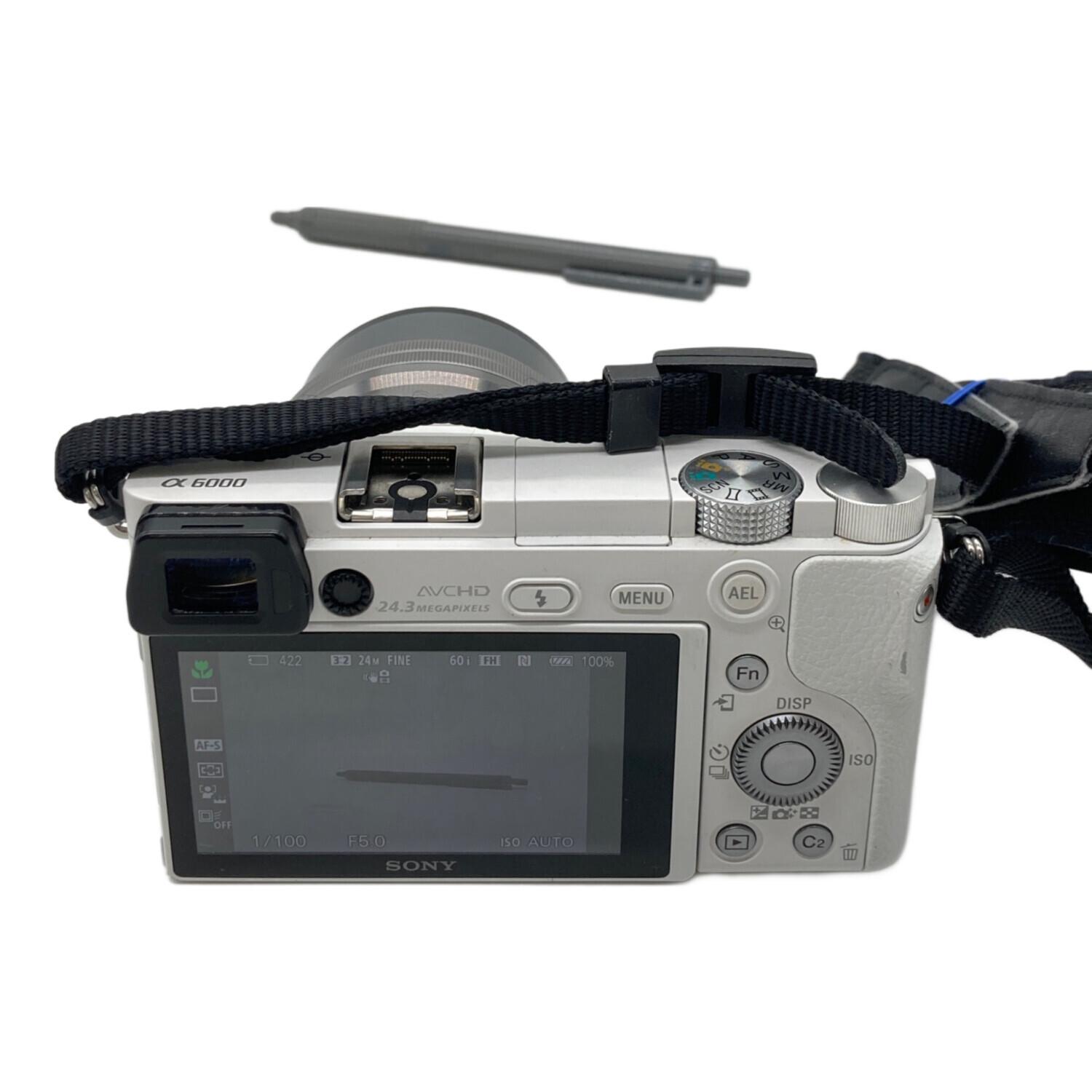 SONY (ソニー) ミラーレス一眼カメラ a6000 キズ・ヨゴレ有 ダブル