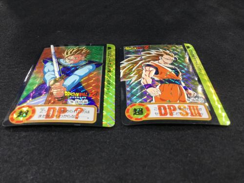 10億枚突破記念品 絵合わせカード 2枚セット DRAGON BALL Z