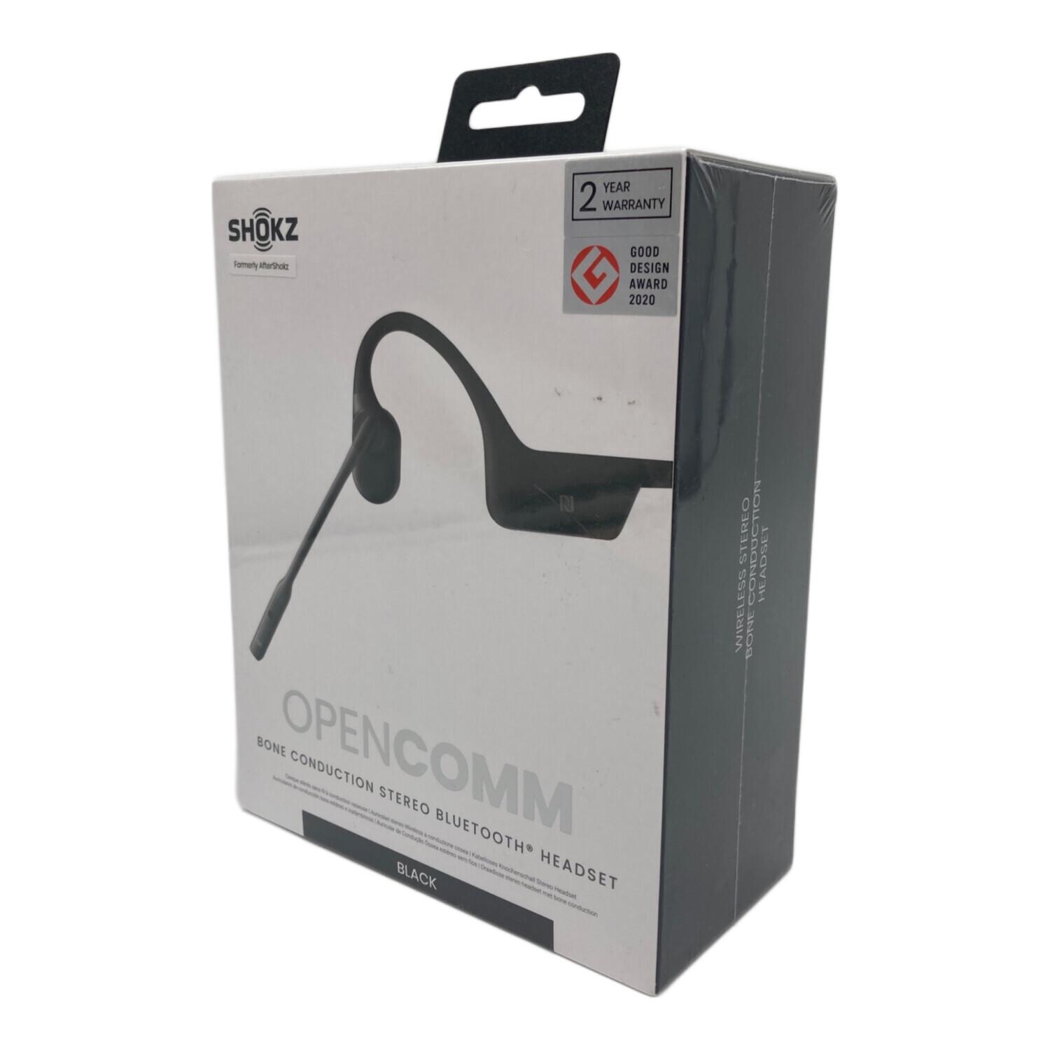 SHOKZ (ショックス) 骨伝導ステレオヘッドセット ライン:OpenComm C102