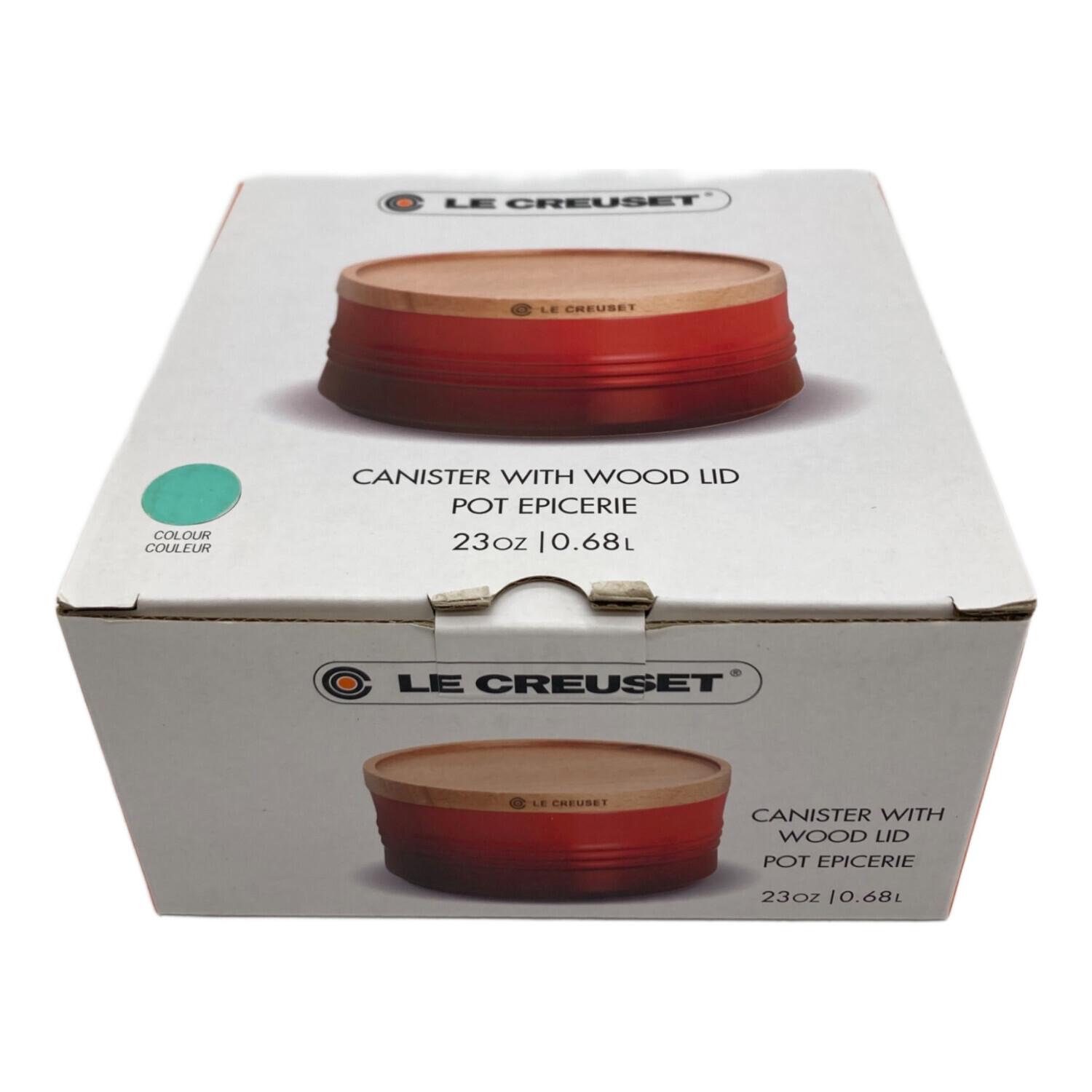 LE CREUSET (ルクルーゼ) キャニスター ブルー 約14cm｜トレファクONLINE