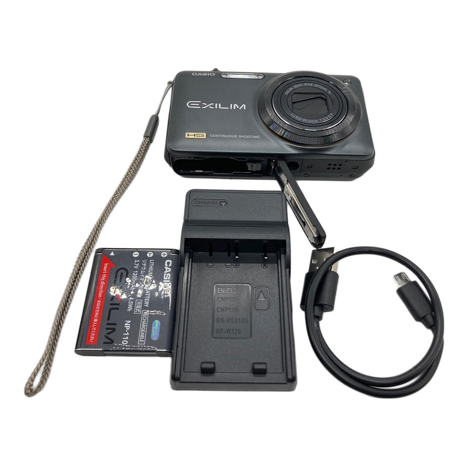 CASIO (カシオ) コンパクトデジタルカメラ EX-ZR10 画面ヤケ有 レンズ