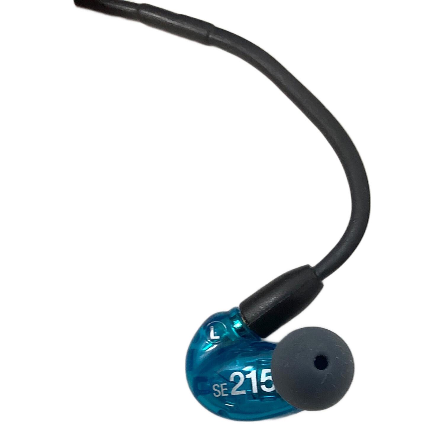 SHURE (シュア) イヤホン 高遮音性イヤホン SE215SPE-A｜トレファクONLINE