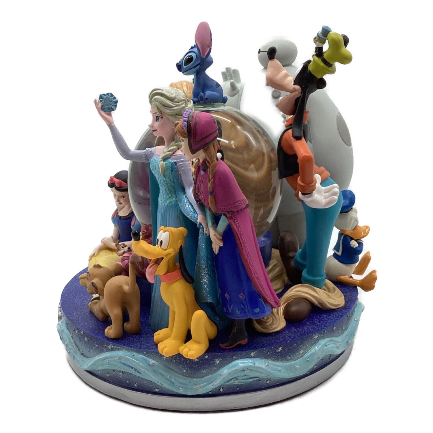 動作確認済み オルゴール付き ディズニースノーグローブスノードーム