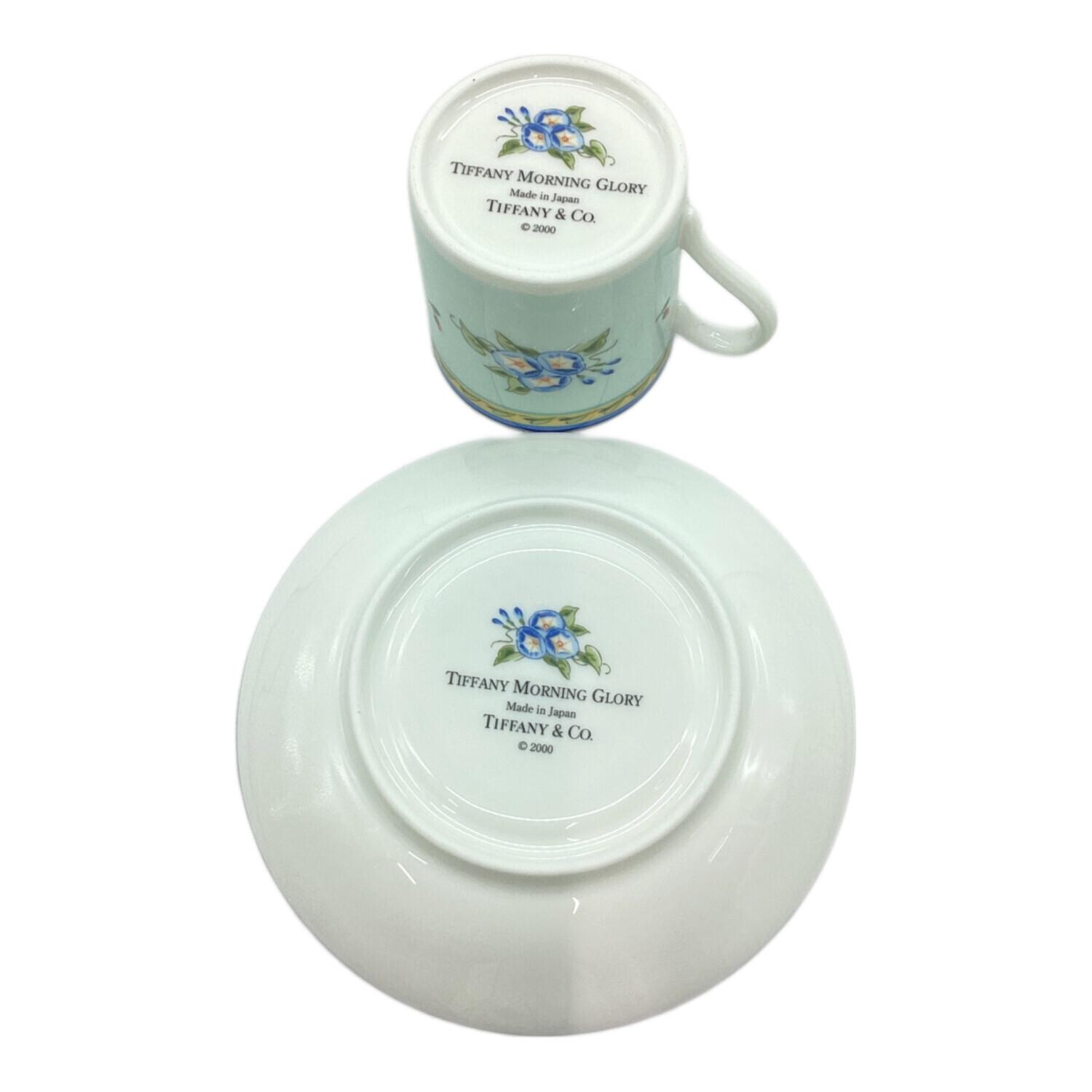 TIFFANY & Co. (ティファニー) カップ&ソーサー モーニンググローリー