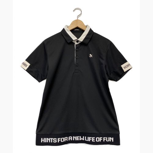 8YARDS (ハチヤーズ) ゴルフウェア(トップス) ブラック×ホワイト