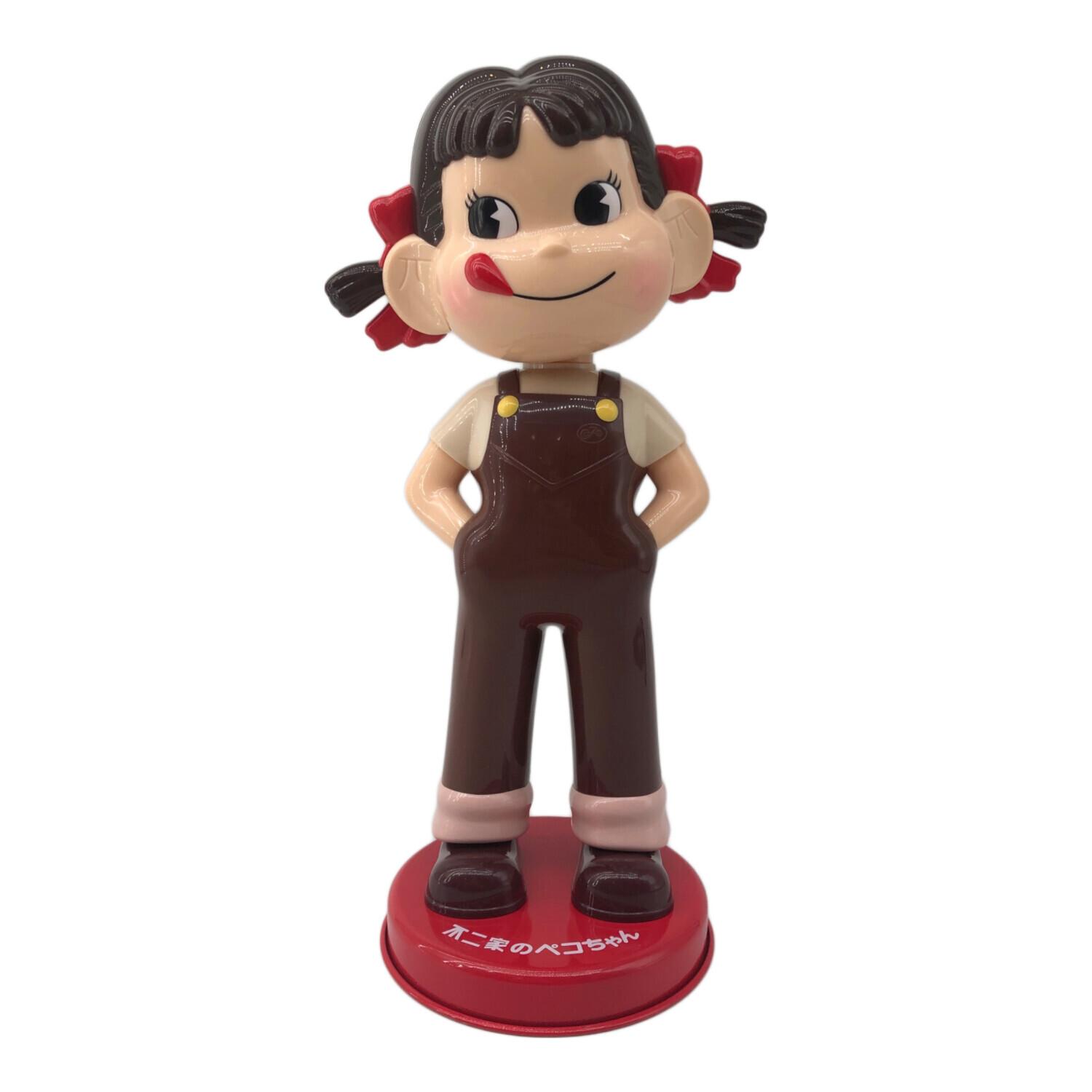 不二家のペコちゃん ブラウンオーバーオール 「PEKO Happy Bag in