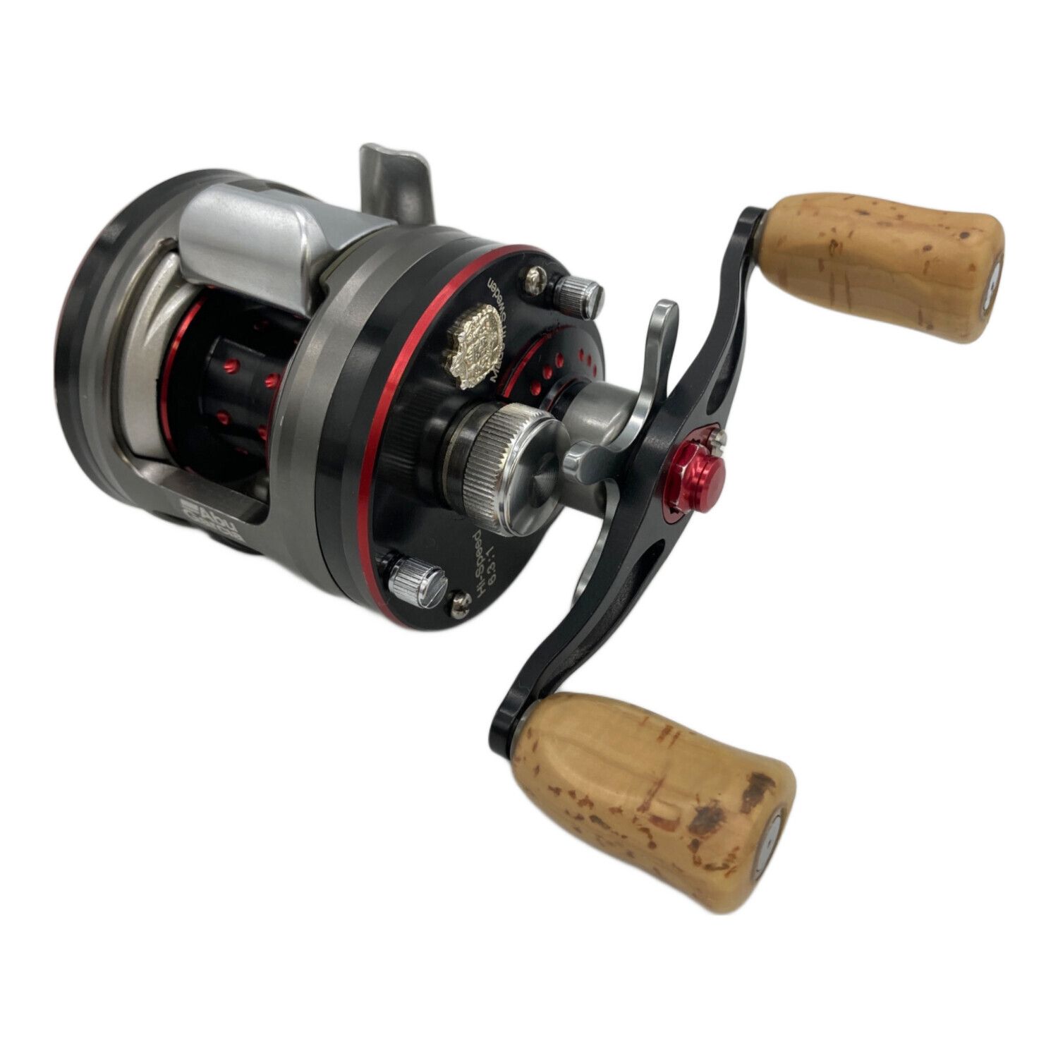 Abu Garcia (アブガルシア) リール ブラック×レッド IVCB-4 ベイト