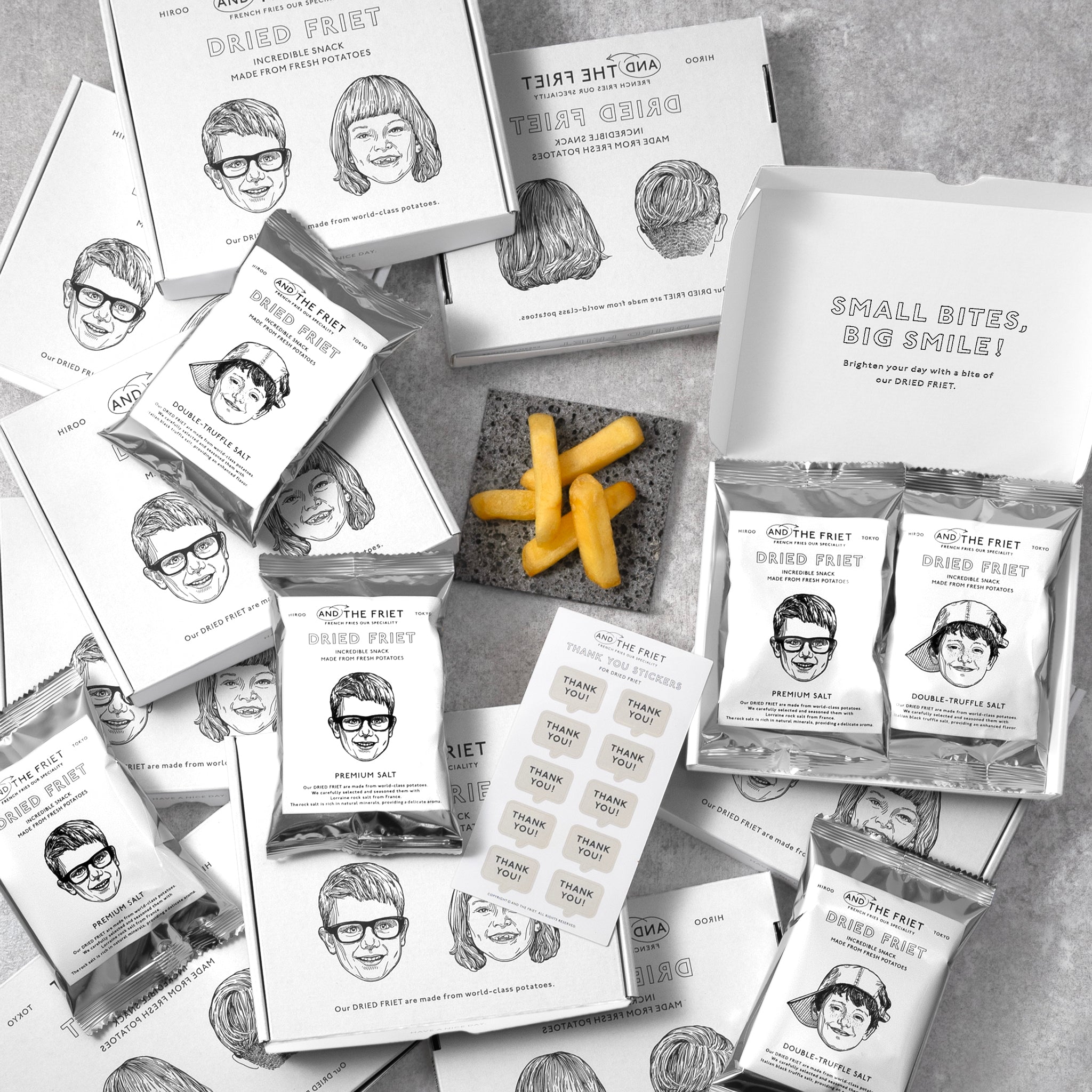 シール付：10箱セット：MINI 2-PACK GIFT BOX｜アンド ザ フリット公式