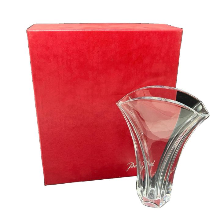 Baccarat バカラ 花瓶 ギンコ フラワーベース - 中古小物 - なんでも