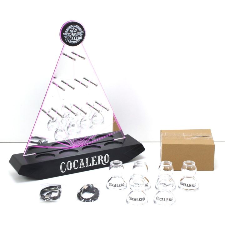 COCALERO コカレロボムタワー LEDディスプレイ グラス12個付き - 中古