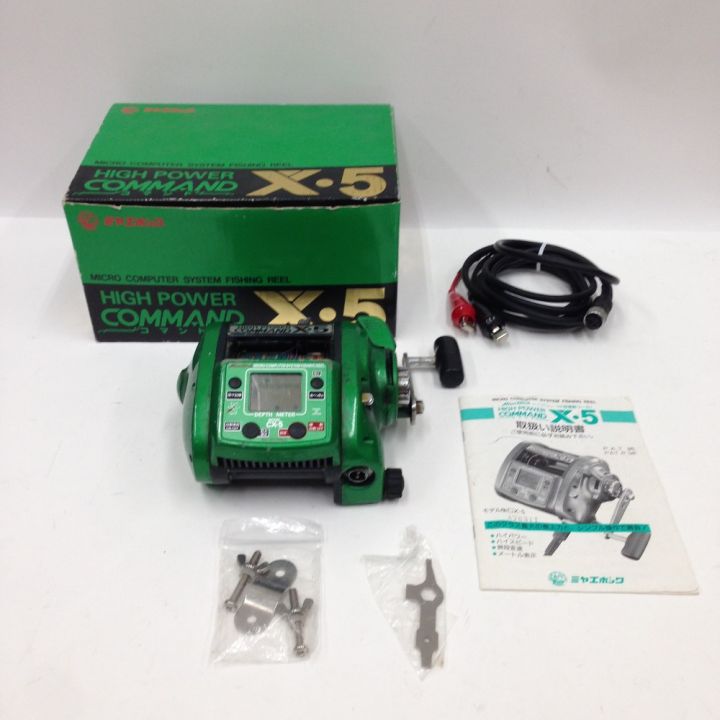 Miya Epoch ミヤマエ ミヤエポック コマンド COMMAND X5 電動リール 箱