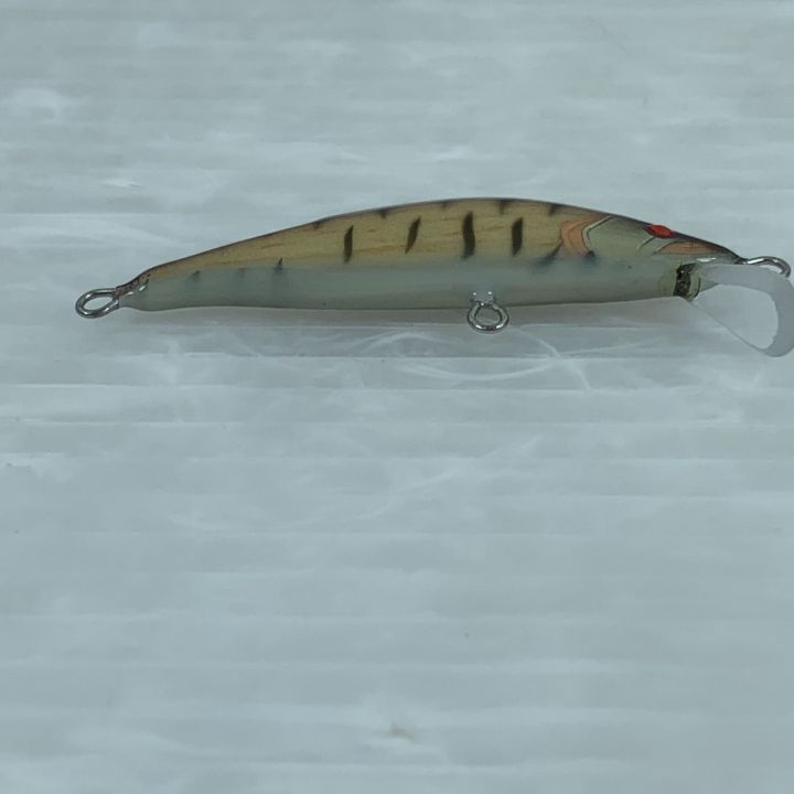 鱒moku ハンドメイド ルアー ミノー 美品 茶色 - 中古釣り