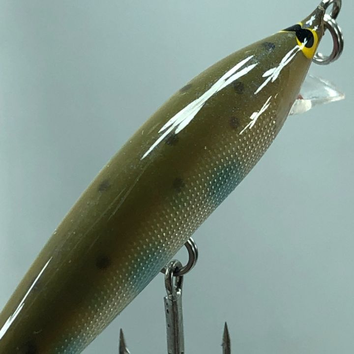 SAURUS ザウルス ルアー ミノー バルサ50 ブラウニー 4個まとめ - 中古