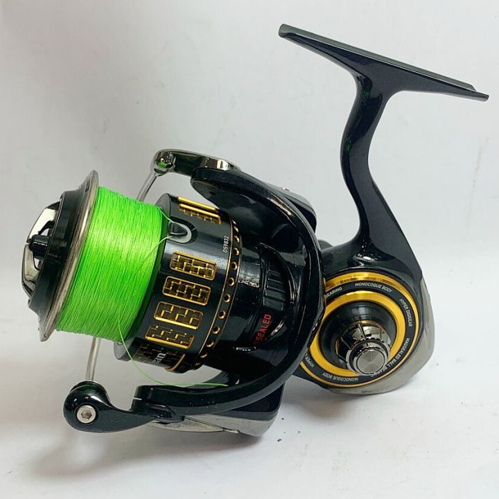 DAIWA ダイワ 17モアザン 3500 スピニングリール ケース付 キズあり