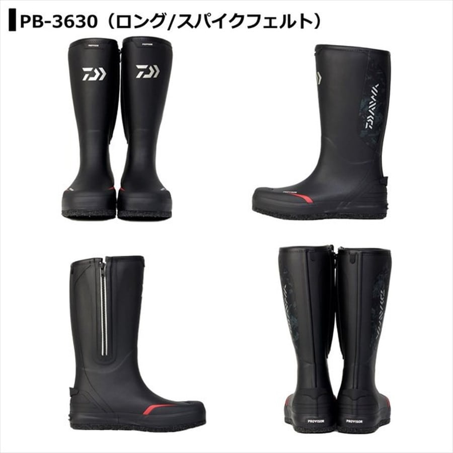ダイワ PB-3630 プロバイザーブーツ スパイクフェルト・ロング