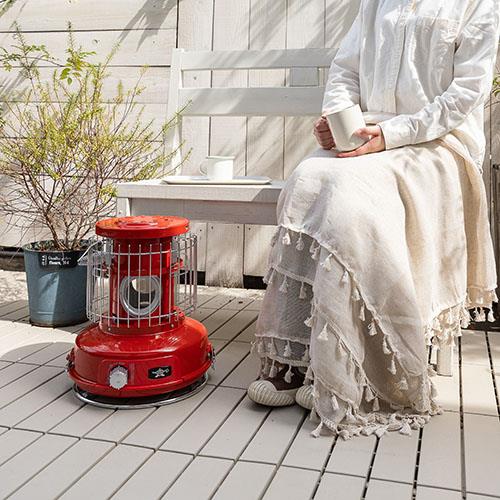 アラジン ポータブルガスストーブ レッドSAG-BF02(R)