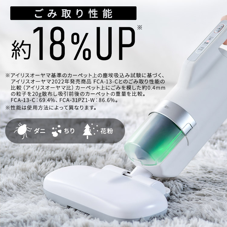 布団クリーナー FCA-31PZ1-W ホワイト