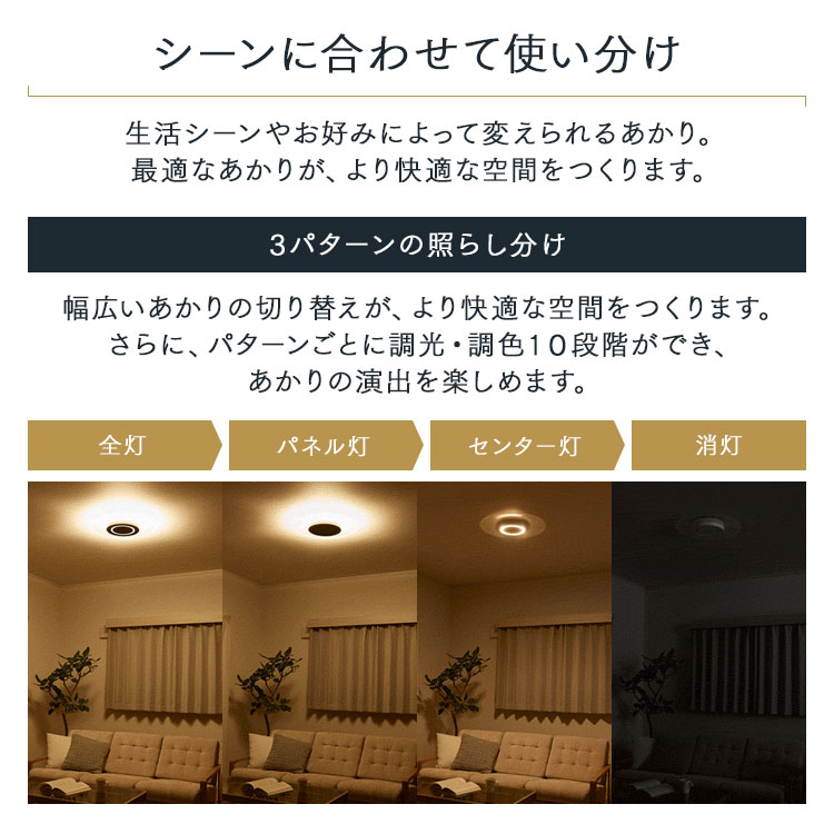 LEDシーリングライト 音声操作 パネルライト 8畳 CEK-A08DLPV ホワイト