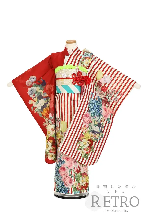 7歳の七五三はアンティーク着物復刻版で圧倒的なおしゃれな1日を