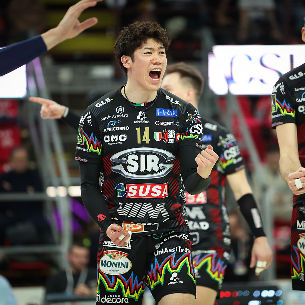 SIR SUSA VIM PERUGIA ORIGINAL SUPERLEGA HOME 24/25 ユニフォーム