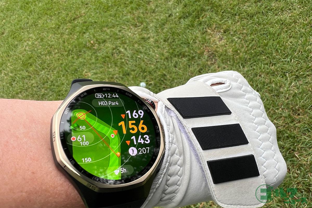 追加料金なしでグリーンの傾斜も表示される！ 「本間ゴルフ×ファー