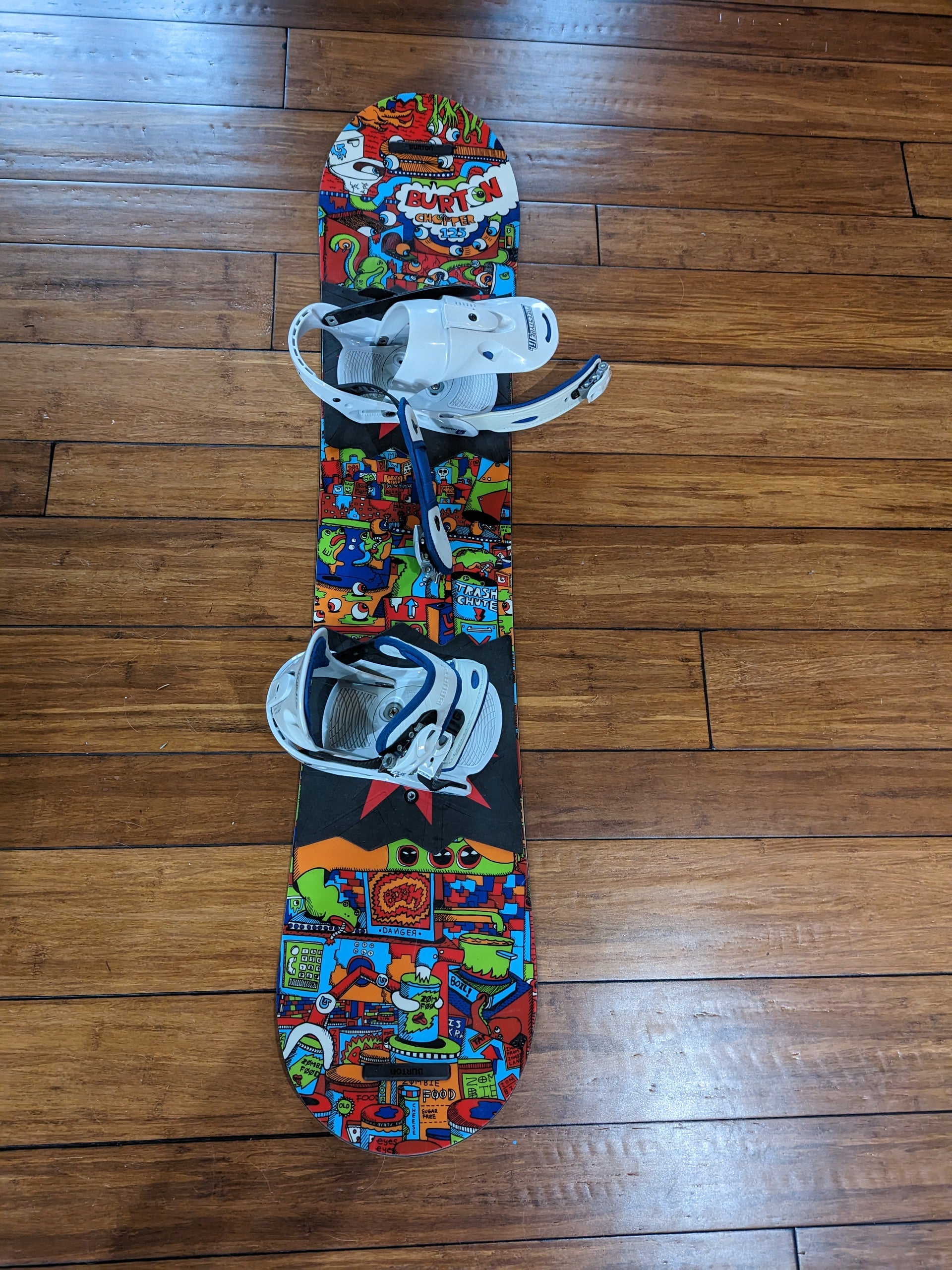 Used Burton chopper 125 cm snowboard with bindings | SidelineSwap