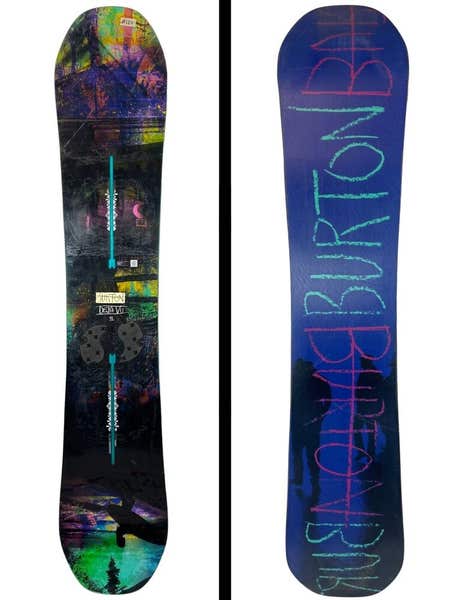 141 cm Burton Deja Vu Flying V Women`s Snowboard #124