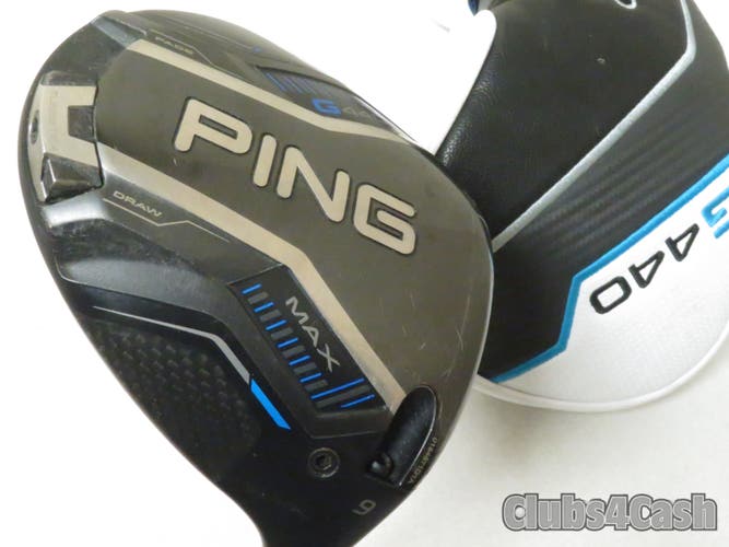 PING G440 LST Driver 9° TOUR 2.0 Black 75 X-Flex +Cover  MINT