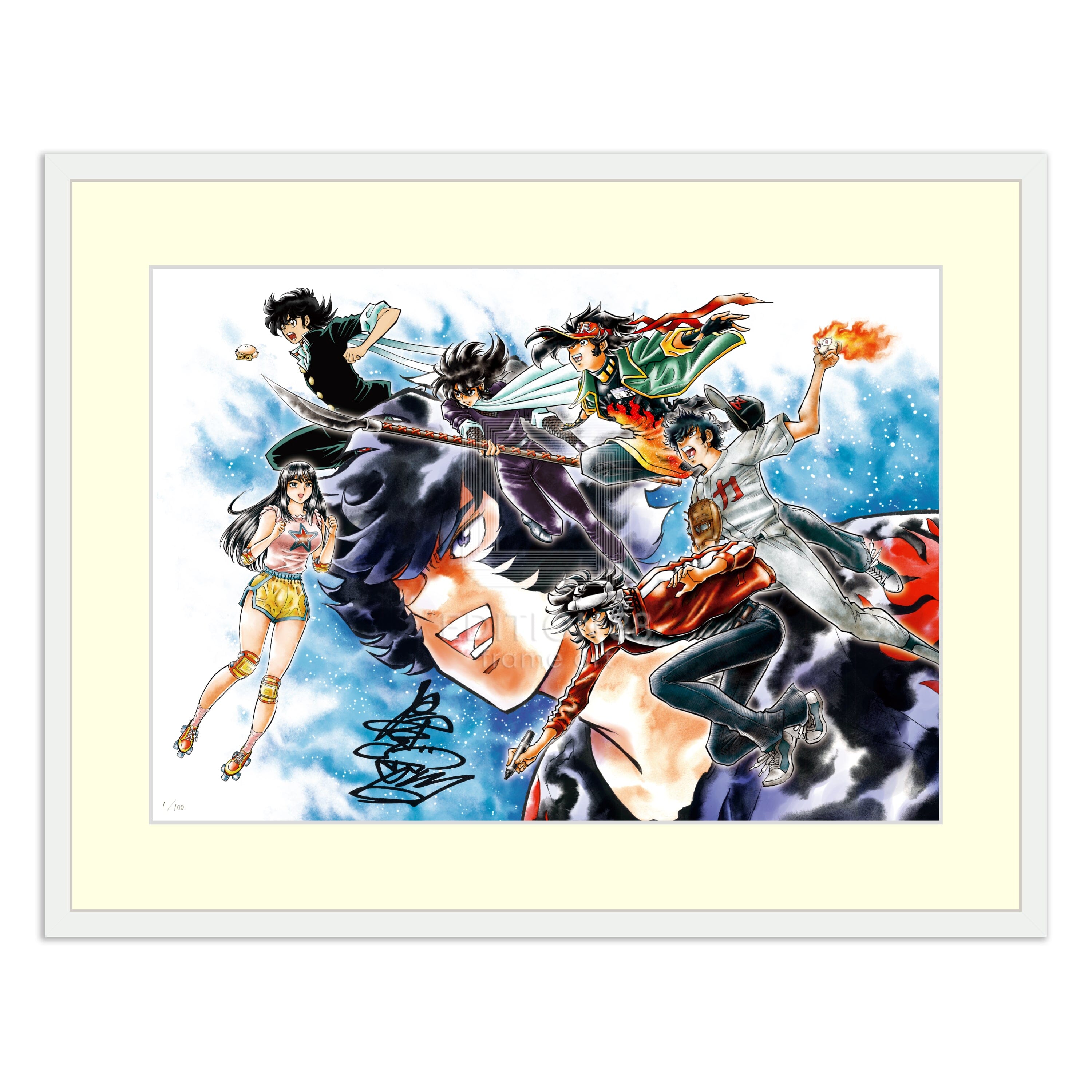 炎の原画展」88グラフ/島本和彦（直筆サイン入り / 国内版限定100枚）