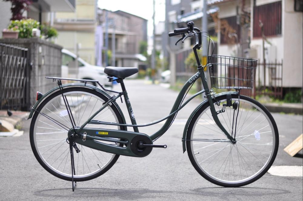 一般自転車】グリュック (ディープグリーン) | Welby(ウェルビー