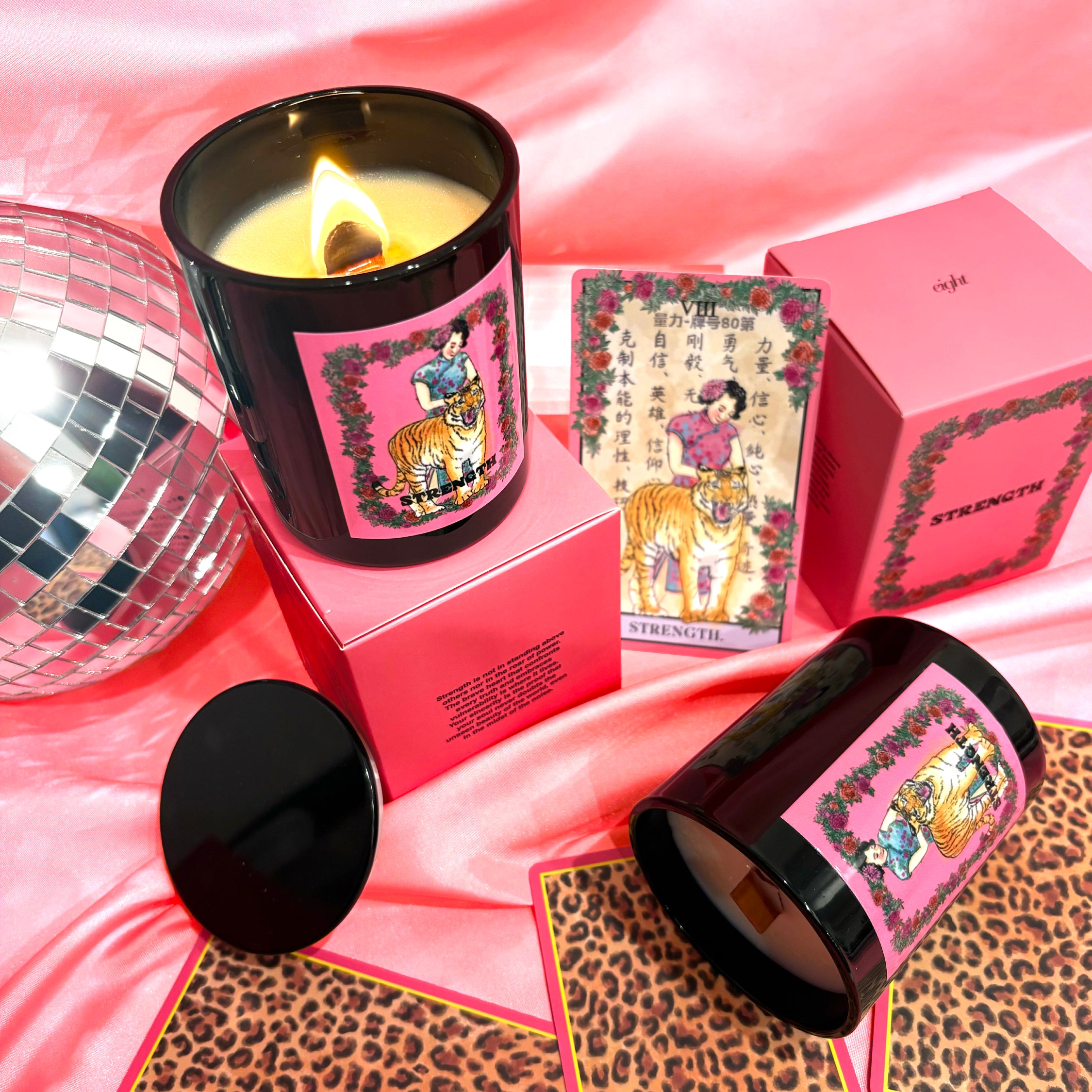 数量限定【STRENGTH】タロットキャンドル
